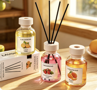 Diffuseur à bâtonnets 130 ml – Offre Spéciale – Parfum d'ambiance de luxe aux huiles essentielles naturelles pour la maison, la chambre et le bureau – Désodorisant