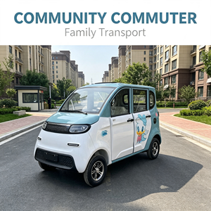 Coche Eléctrico Mini EV de 4 Puertas y 4 Ruedas Barato para Exportación China, Vehículo Eléctrico de Nueva Energía para Pasajeros Adultos y Familias - Product Image 1
