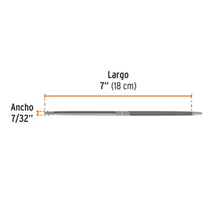 Lima triangular doble MASTER 60 de 7 pulgadas, TRUPER - Product Image 2