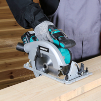 Machines de scie à bois professionnelles Portable 190mm outil de travail du bois électrique portable 20V MAX scie circulaire sans fil avec moteur BLDC