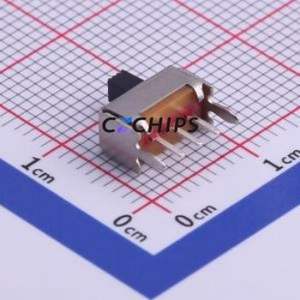 SS12D07L3B Slide Switch Through hole Component (THT) Switch Single Pole Double Throw Rectangle Pin Header PC Pin 8.6mm - Product Image 2
