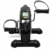 Sous le bureau vélo pédale exercice Mini vélo d'exercice Portable pour les personnes âgées bras jambes entraînement bureau à domicile cyclisme entraînement