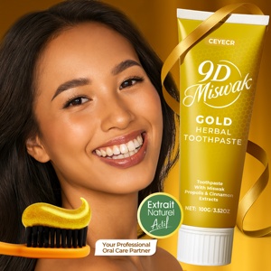9d Golden MISWAK <strong>Toothpaste</strong> 100g/3.52oz Deep Cleaning Stain Removal &amp; Gum Care with Natural Herbal Fresh Breath Bright White - Product Image 4