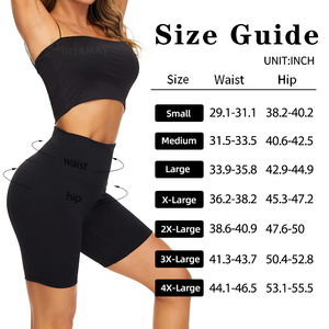 Shorts de sport taille haute 4 couches Green Envoy, anti-fuites, pour yoga, gym, fitness, cyclisme, et règles menstruelles pour femmes - Product Image 5