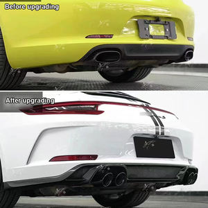 Adatto per i modelli <span class=keywords><strong>Porsche</strong></span> 12-19 <span class=keywords><strong>911</strong></span> modifica 991.1 l'aggiornamento 991.2 GT3 Bumper tramite fanale posteriore Kit paraurti - Product Image 4