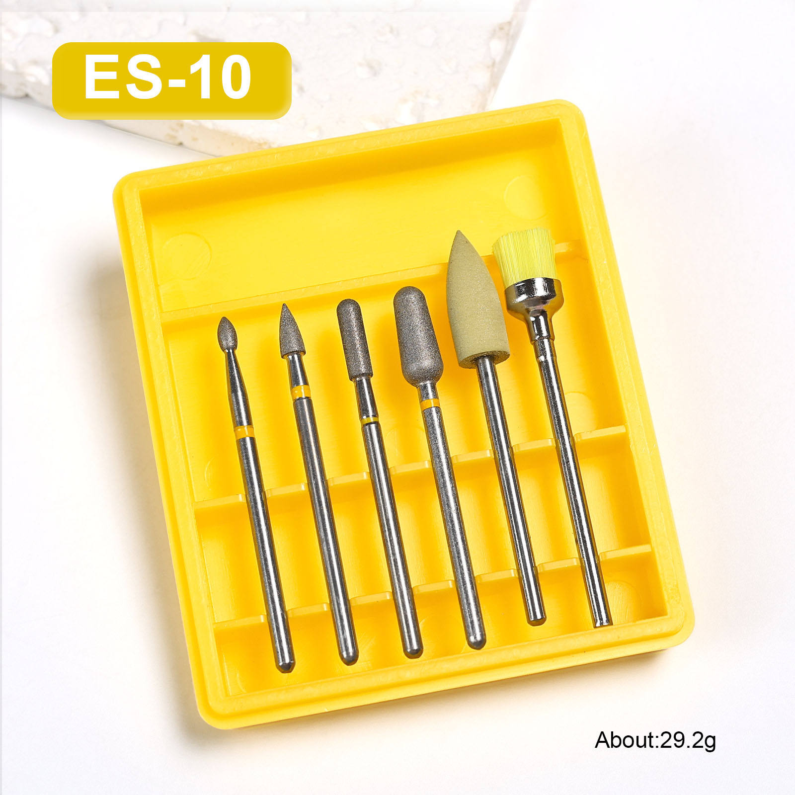Es-10 high quality 6 boxed grinding heads