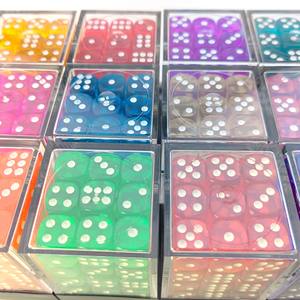 יצרנים 36 יח 'polyedral dnd מותאם לקוביות אקריליק שקוף עבור משחקי לוח - Product Image 3