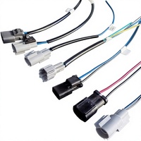 Konektor Otomotif Kustom untuk Perbaikan Kabel Alternator 3p 4p 5p, Konektor Kabel Tahan Air, Kabel Harness