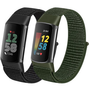 Bracelets <span class=keywords><strong>de</strong></span> <span class=keywords><strong>montre</strong></span> en nylon réglables pour <span class=keywords><strong>Fitbit</strong></span> <span class=keywords><strong>Charge</strong></span> 6/<span class=keywords><strong>Fitbit</strong></span> <span class=keywords><strong>Charge</strong></span> 5 bracelets - Product Image 2