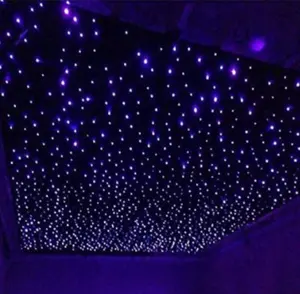 1.5mm*3m*200pcs PMMA End Glow Optical Fiber Bundle For Ceiling Star Light Car Star Ceiling