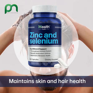 Cápsulas Veganas de Zinc y Selenio para Reforzar la Inmunidad, Suplementos de Salud Premium, Apoyo Diario para el Bienestar, Marca Privada para Adultos - Product Image 6