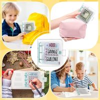 Offre Spéciale A7 Mini PVC Budget Planner Notebook classeur à feuilles mobiles pour argent comptant Journal planificateur de poche Mini classeurs budgétaires