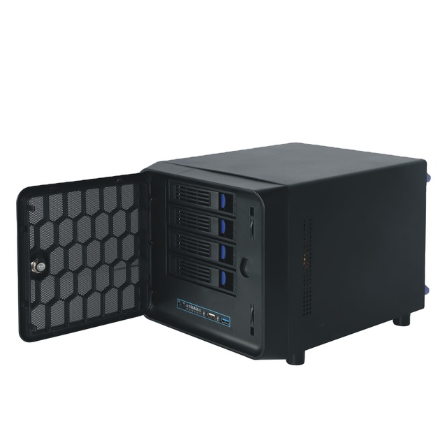 MINI ITX Standard 4G DDR3 16G MSATA 4 Bays Hdd Nas Storage Server Desktop Nas Servers