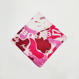 Bandanas personnalisés à purge complet <span class=keywords><strong>Bandana</strong></span> 100% en <span class=keywords><strong>coton</strong></span> biologique Bandanas personnalisés imprimés sur toute la surface - Product Image 4