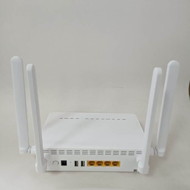 Original ZXHN F680D WiFi 6 AX3000 ONT XPON ONU English Firmware 4GE 2POTS 5G WiFi6 f6600P