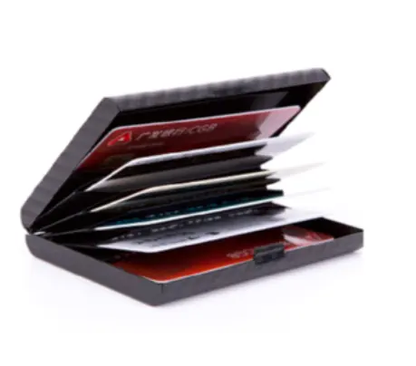 Plastic card wallet portable for wholesale