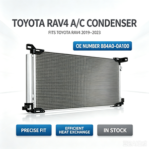 Condensador <span class=keywords><strong>de</strong></span> Aire Acondicionado 884A0-0A100 884A0-0A080 884A0-0A090 para Toyota Corolla Cross Frontlander XG10 MXGA10 MXGH10 - Product Image 1