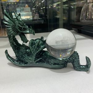 Support de boule en forme de <span class=keywords><strong>dragon</strong></span> DRD05 Ornement en forme de <span class=keywords><strong>dragon</strong></span> avec prise 8cm Boules de cristal Résine Décoration intérieure - Product Image 5
