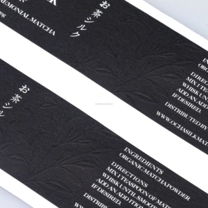 Etiquetas Adhesivas de Vinilo Negras de Lujo, Resistentes al Agua, con Logotipo Personalizado, para Regalos y Manualidades, Gran Venta en China - Product Image 5