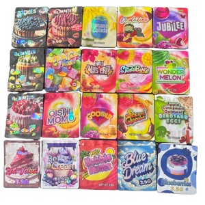 Sacs d'emballage en plastique personnalisés de 3.5g Boîte d'emballage pour <span class=keywords><strong>biscuits</strong></span> Sacs découpés Sacs en mylar de 3.5g avec boîte - Product Image 5