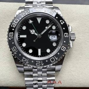 Super Quality Mechanical 40mm VS Factory 904L Steel ETA 3285 Movement 126711 Weighted 172g <b>black</b> gray jubilee GMT <b>Watch</b> - Product Image 1