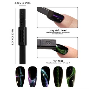 Juego de Varitas Magnéticas para Decoración de Uñas, para Pintar Uñas con Gel Efecto Ojo de Gato 3D, Varita Magnética para Esmalte de Gel UV, Herramientas de Manicura Mágica - Product Image 5