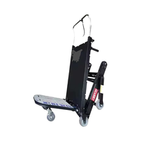 Chariot électrique pliable à 4 roues pour monter les escaliers, capacité de charge de 400 kg, personnalisable OEM