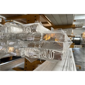 Plateforme en aluminium extrudé brut, barre de 6000 mm de longueur, dimensions 10x2 mm, 200x20 mm, réalisée en alliage 6060 T5, modèle BP 25 - Product Image 3