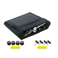 Système de surveillance universel de la pression des pneus de voiture solaire sans fil haute précision JYS S6 12V Garantie 1 an 3-4 pouces
