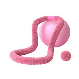 Wholesale Manufacture Gym Fitness Equipment Waist Abdomen <strong>Exercise</strong> Smart Weighted Ring <strong>Hoop</strong> <strong>with</strong> Weighted <strong>Ball</strong> - Product Image 6
