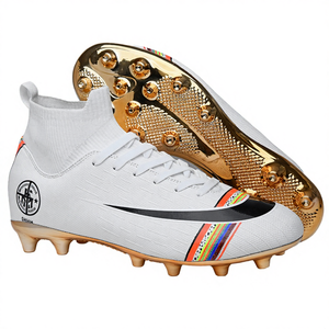 Zapatillas de Fútbol Retro Personalizadas al por Mayor, Económicas, de Alta Gama, Populares, para Hombre y Mujer, Parte Superior de PU, para Partidos de Fútbol de Invierno y Verano - Product Image 3