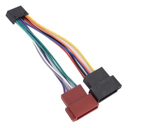 Adaptateur auxiliaire 16 broches Adaptateur ISO Prise de bus Faisceau de câblage Connecteur Adaptateur Convient pour <span class=keywords><strong>Kenwood</strong></span> NC - Product Image 2