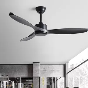 Low Price Wholesale 42 Inch 52 Inch Modern Home Decorative 3 ABS Blades Remote Control Ceiling Fan