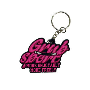 Porte-clés pendentif mascotte d'entreprise en PVC souple 3D, fabrication directe usine sur commande - Product Image 5