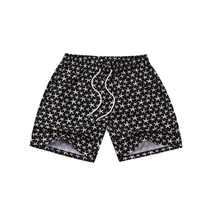 Pantaloncini da spiaggia in poliestere 100% resistenti all'acqua estivi colorati dal Design eccellente con motivo animale per uomo - Product Image 3