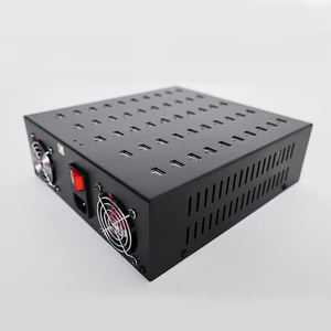 شاحن طاقة عالمي لمزامنة البيانات متعدد المنافذ <span class=keywords><strong>50</strong></span> منفذ W USB محور محطة شحن صناعية - Product Image 6