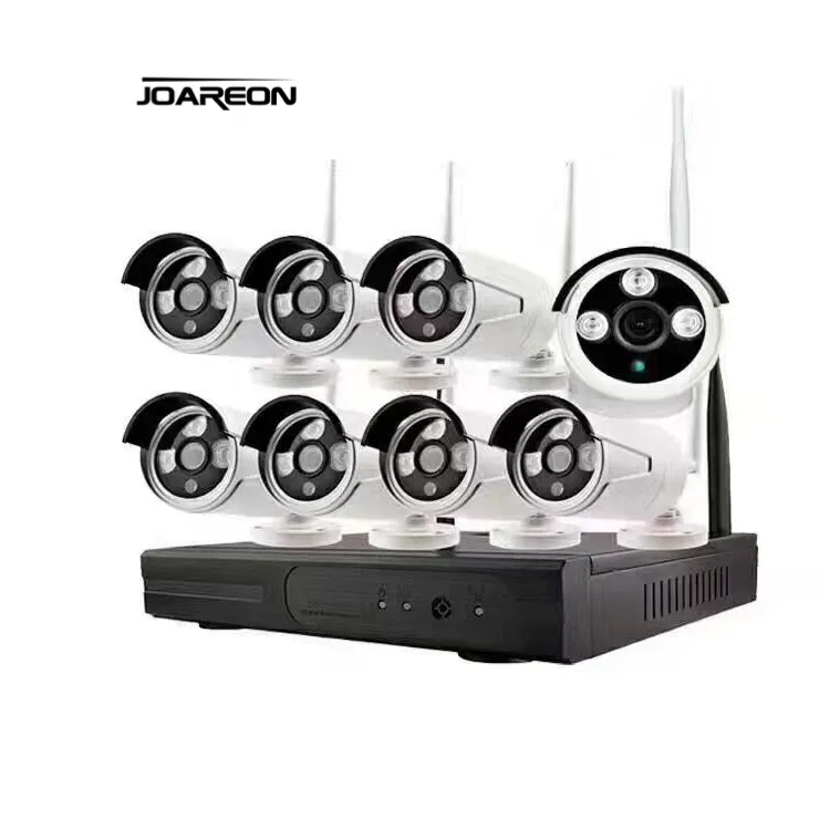 Good sell 8CH 720P Outdoor Surveillance Home security camera system Wireless NVR Kit