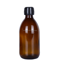 Offre Spéciale 500ml bouteille en verre ambré bouchon à vis oral liquide sirop contre la toux couvercles inviolables usage pharmaceutique écran imprimé vide