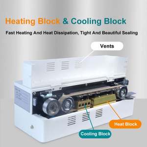 ม้วนฟิล์มใสสำหรับซีลสูญญากาศ ลดราคาพิเศษ ลายลายนูน ช่วยขจัดอากาศได้มากที่สุด ใช้กับเครื่องซีลอาหารไฟฟ้า สำหรับบรรจุภัณฑ์แบบกระป๋อง - Product Image 4