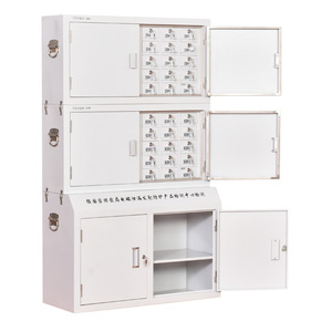 Armoire de rangement pour téléphones portables Xinlongfei, 40 compartiments, verrouillable, utilisation au bureau, coffre-fort avec serrure à clé, 4 niveaux - Product Image 2