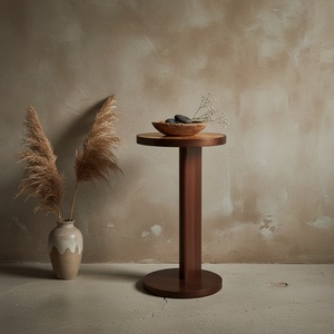 <span class=keywords><strong>Tavolino</strong></span> Moderno Rotondo in Legno Massello a Forma di C, <span class=keywords><strong>Tavolino</strong></span> <span class=keywords><strong>da</strong></span> Divano Minimalista, Arredamento per Soggiorno, Piccolo <span class=keywords><strong>Tavolino</strong></span> <span class=keywords><strong>da</strong></span> Caffè per Casa e Hotel - Product Image 3