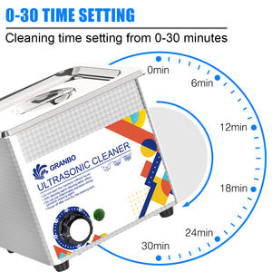 Nettoyeur <span class=keywords><strong>à</strong></span> <span class=keywords><strong>ultrasons</strong></span> électrique Granbo 2L Mini 40KHz pour bijoux, réservoir en acier inoxydable SUS304, usage domestique, voiture, manucure, tatouage, <span class=keywords><strong>lunettes</strong></span> - Product Image 2