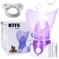 Humidificador de vapor para el cuidado de la piel, Mini pulverizador de Nano niebla con Usb, Humidificador iónico, limpiador Facial inteligente, venta al por mayor