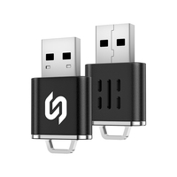 Adaptador Mini Carplay 2 en 1, Conexión por Cable a Inalámbrica, Dongle CarPlay, Sistema CarPlay para Automóviles