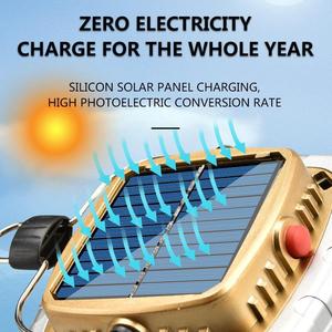 Solar Camping Lamp Outdoor LED COB <b>Light</b> Solar Powered Wall Mount <b>Emergency</b> Lighting For Garden And Home Use - Product Image 5