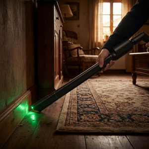 Pièces <span class=keywords><strong>d</strong></span>étachées pour aspirateur : Brosse longue et flexible avec lumière LED, sans alimentation électrique ni batterie, et embout brosse pour fentes - Product Image 5