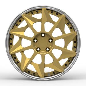 Jantes de roues de passager à deux pièces personnalisées 5X112 R19 19 pouces pour Skoda Bmw E60 F10 Alpina Vw <span class=keywords><strong>Golf</strong></span> 7 <span class=keywords><strong>R7</strong></span> Mk7 - Product Image 3