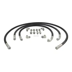 Linhas de refrigeração fit 2001-2005 chevrolet/gmc 6.6l, linhas de transmissão atualizada allison diesel lb7