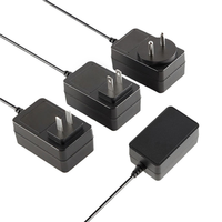 Produk Terlaris 36W 24V 1.5A Colokan UK Aksesoris Elektronik Hitam 100-240V Pengisi Daya Cepat Adaptor Charger