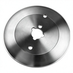 Lame de couteau circulaire lisse 80x13x1.5mm 90x13x1.5mm pour trancheuse à kebab, compatible avec Potis, Potis S120, trancheuse à shawarma - Product Image 1